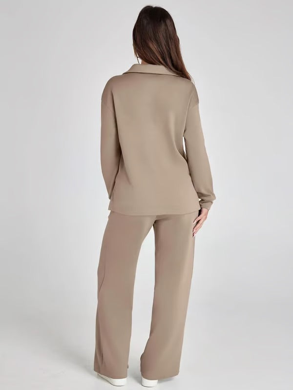 Boden | Conjunto casual de 2 piezas de manga larga