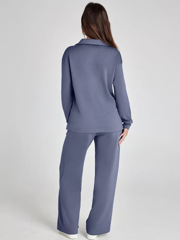 Boden | Conjunto casual de 2 piezas de manga larga