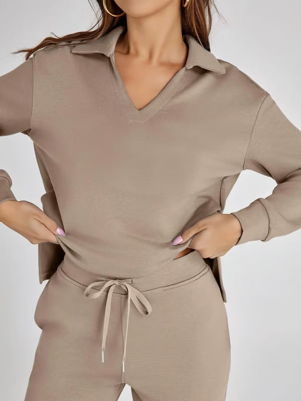 Boden | Conjunto casual de 2 piezas de manga larga