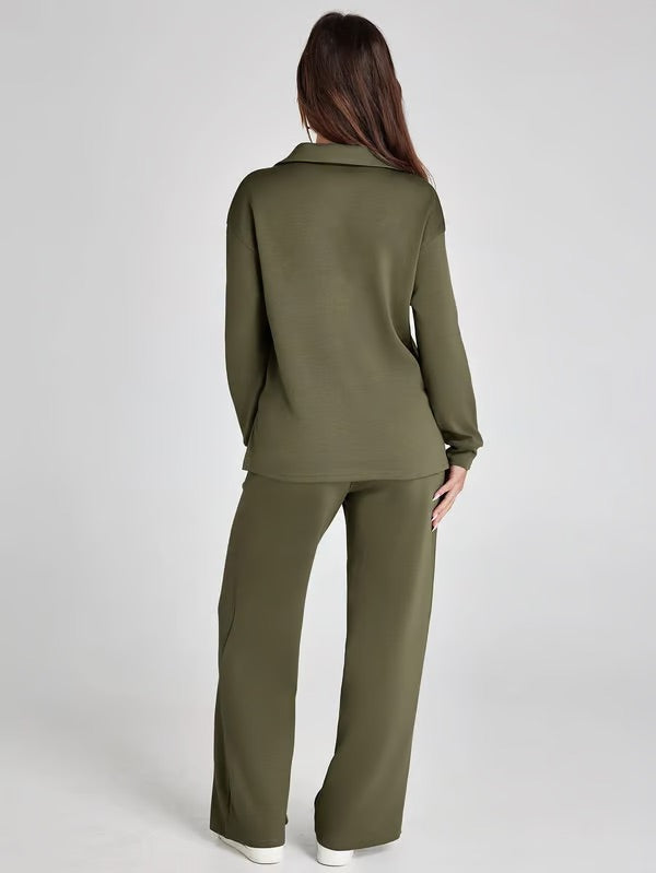 Boden | Conjunto casual de 2 piezas de manga larga