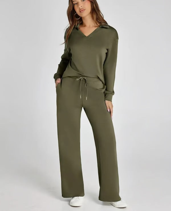 Boden | Conjunto casual de 2 piezas de manga larga