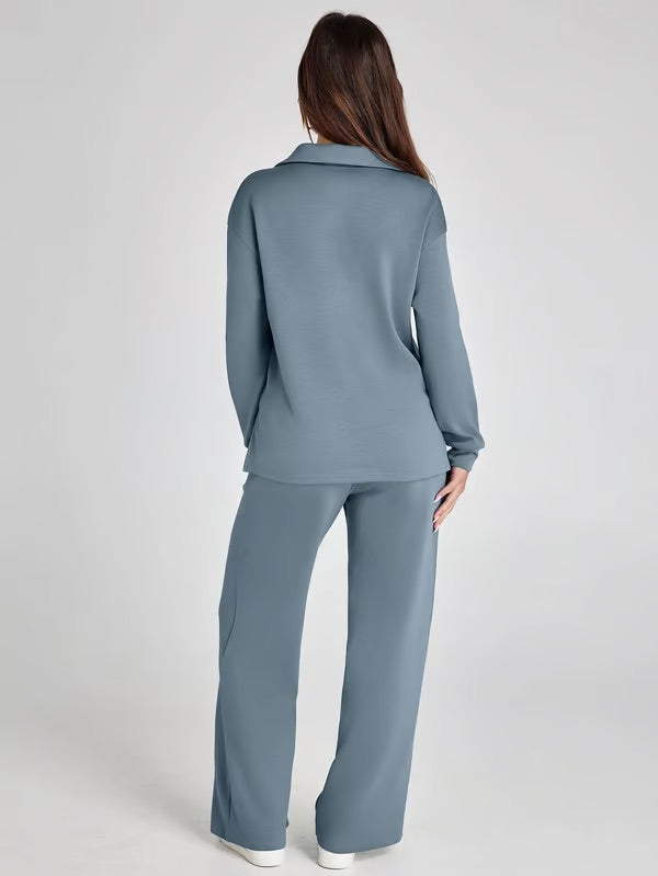 Boden | Conjunto casual de 2 piezas de manga larga
