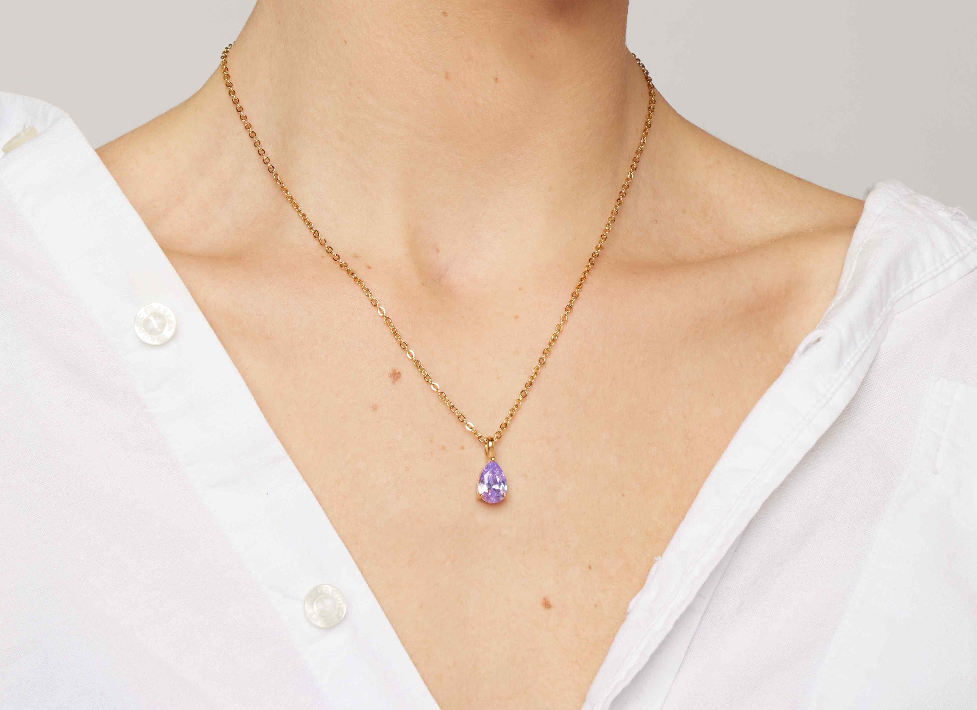 Purple Sirius Necklace