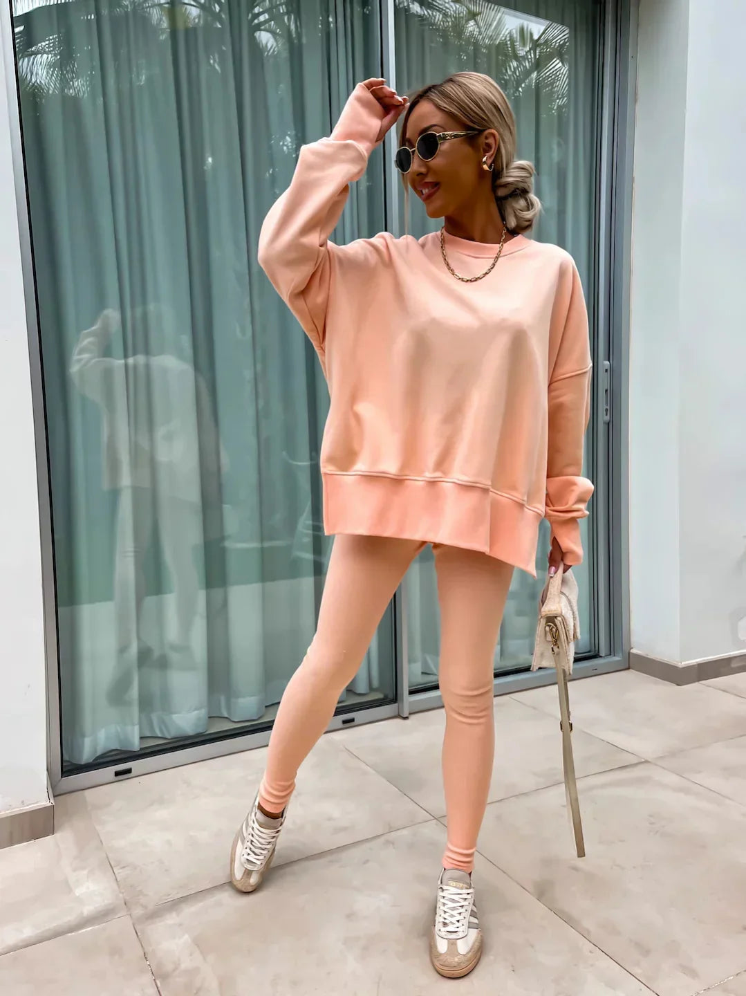 Nadia | TWO-PIECE WOMEN'S SET WITH LONG SLEEVES