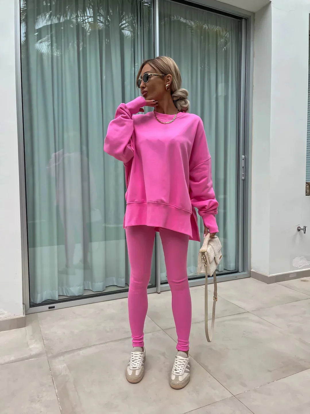 Nadia | TWO-PIECE WOMEN'S SET WITH LONG SLEEVES