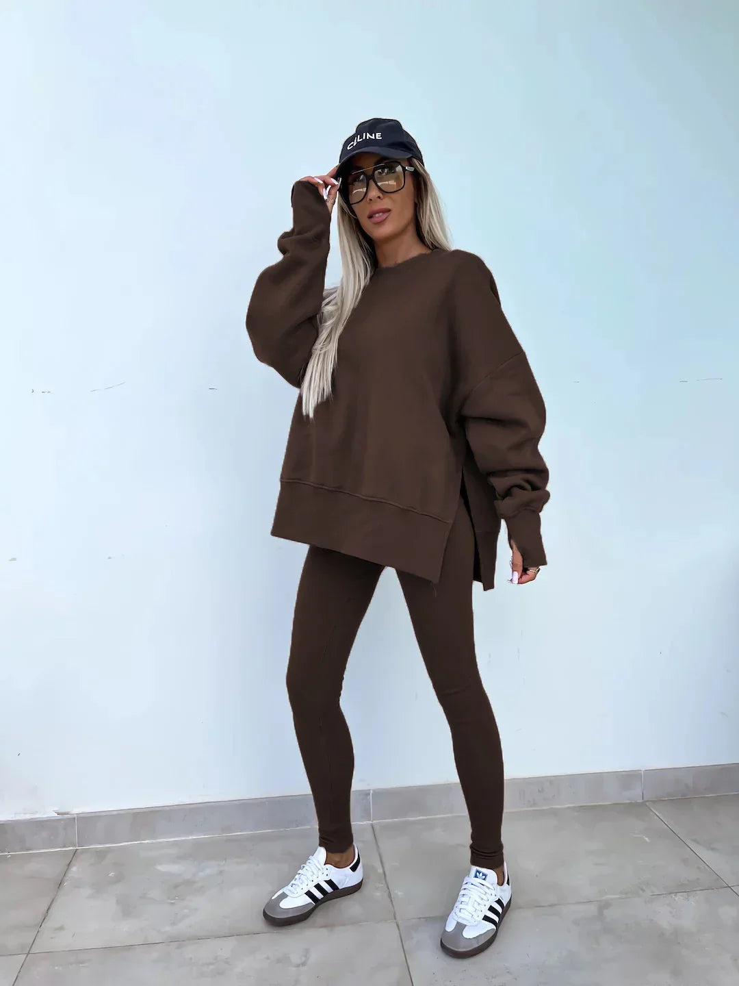 Nadia | TWO-PIECE WOMEN'S SET WITH LONG SLEEVES