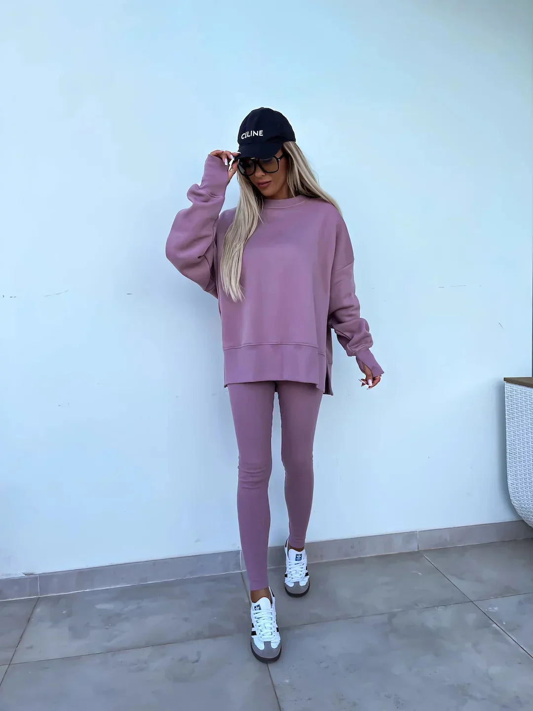 Nadia | TWO-PIECE WOMEN'S SET WITH LONG SLEEVES