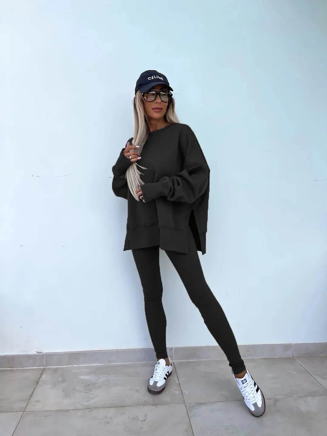 Nadia | TWO-PIECE WOMEN'S SET WITH LONG SLEEVES