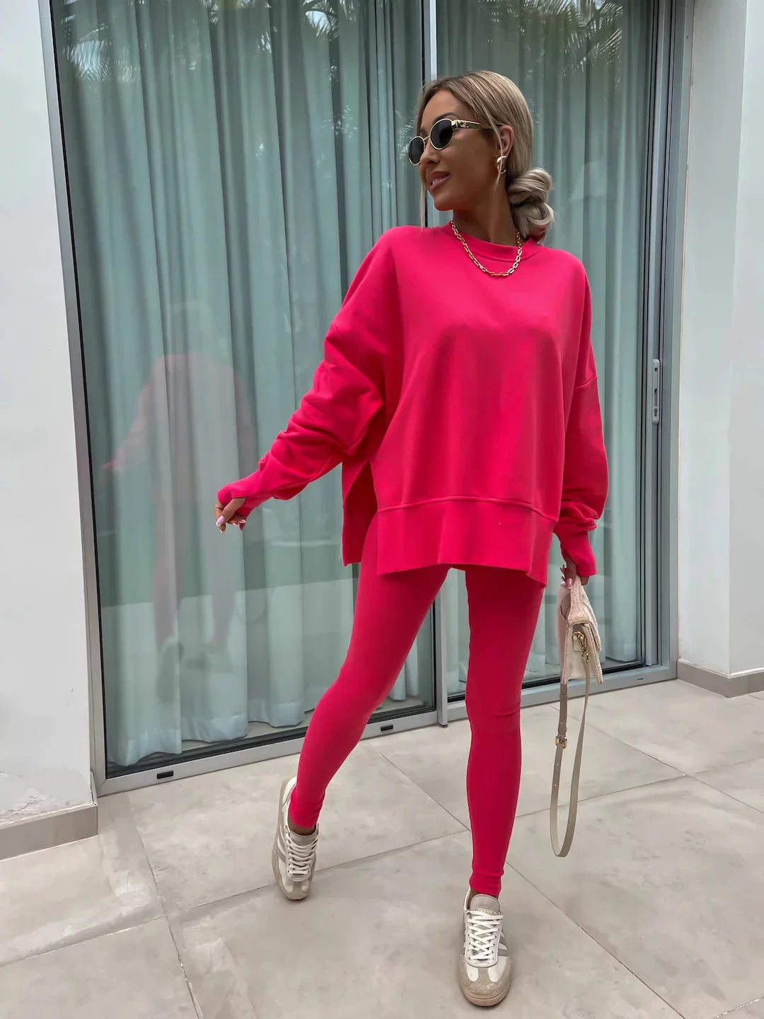 Nadia | TWO-PIECE WOMEN'S SET WITH LONG SLEEVES