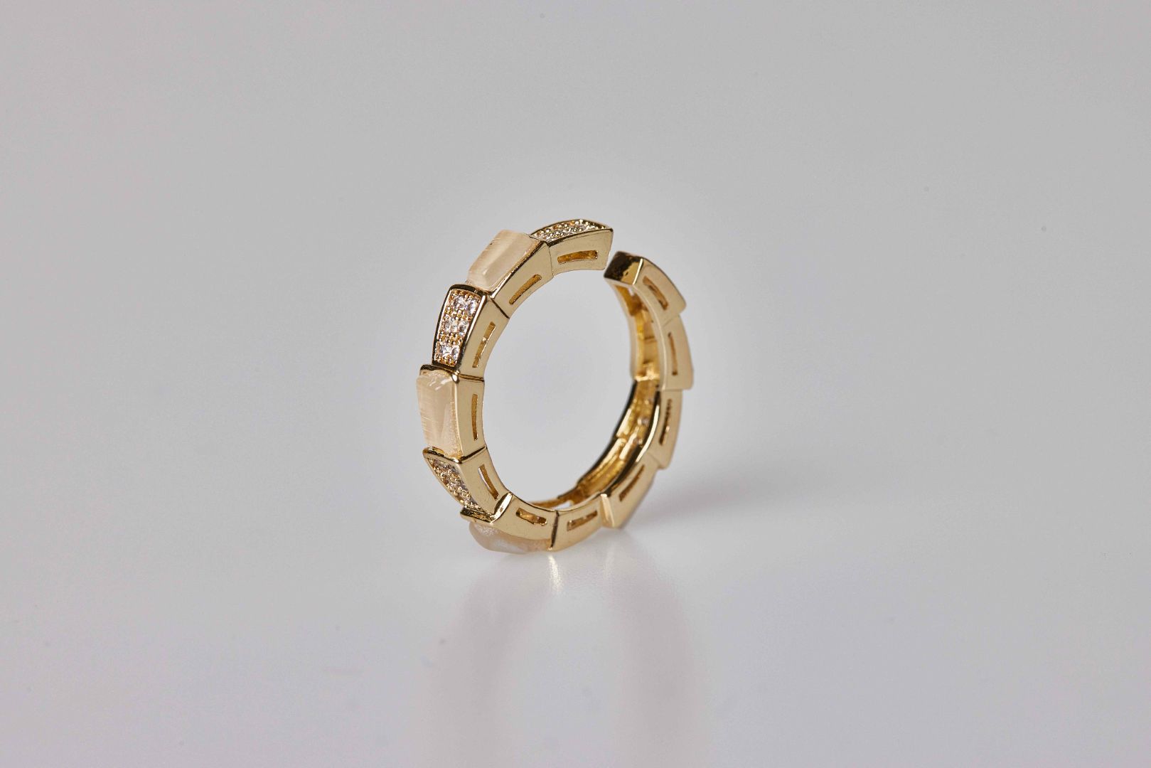 White Treasure Ring
