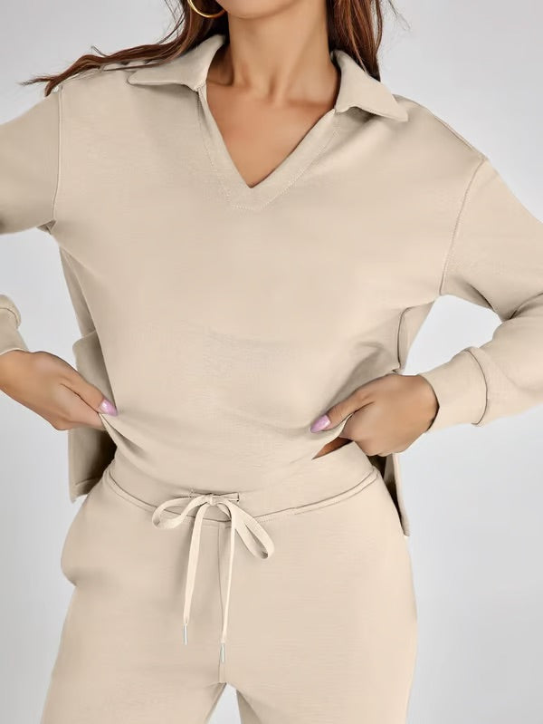 Boden | Conjunto casual de 2 piezas de manga larga