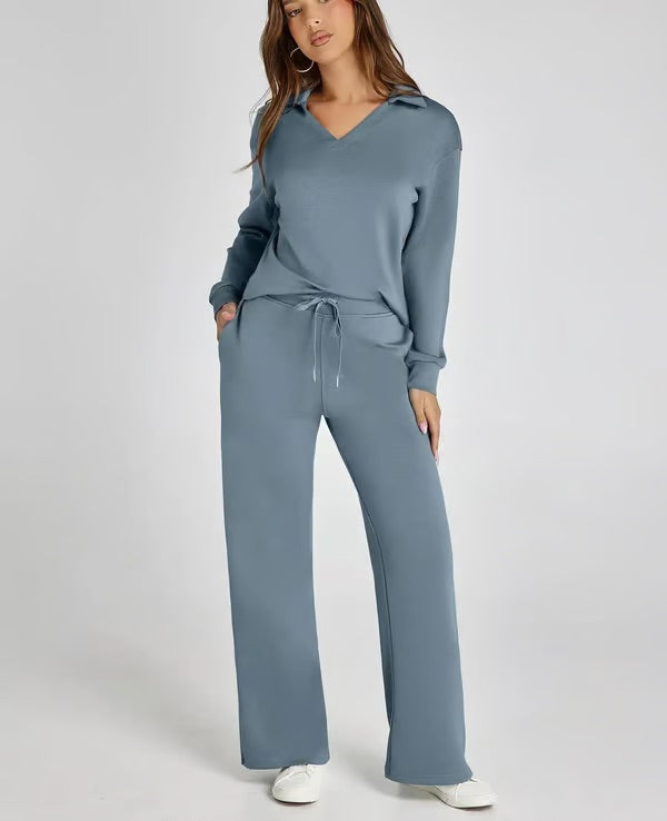 Boden | Conjunto casual de 2 piezas de manga larga