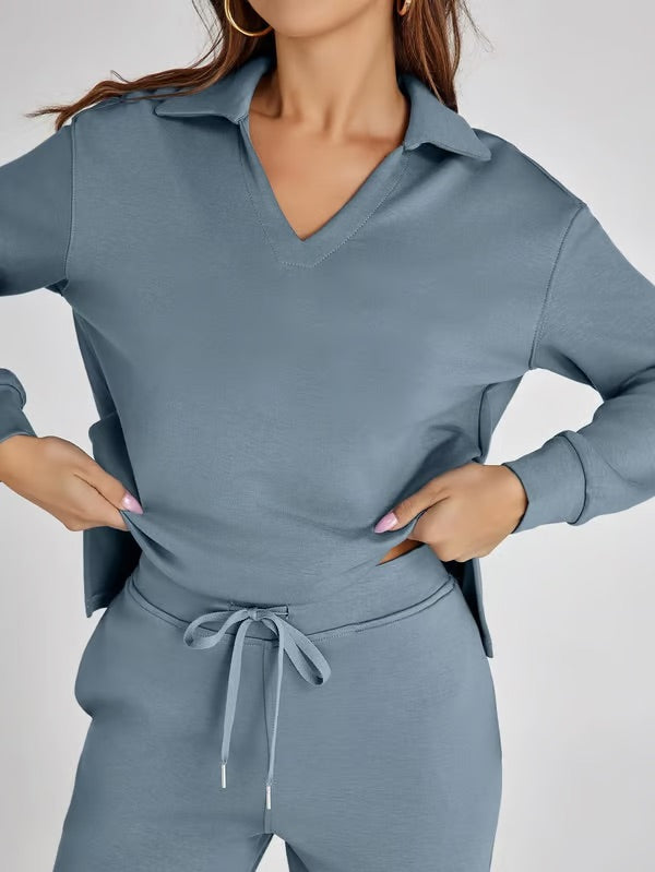 Boden | Conjunto casual de 2 piezas de manga larga
