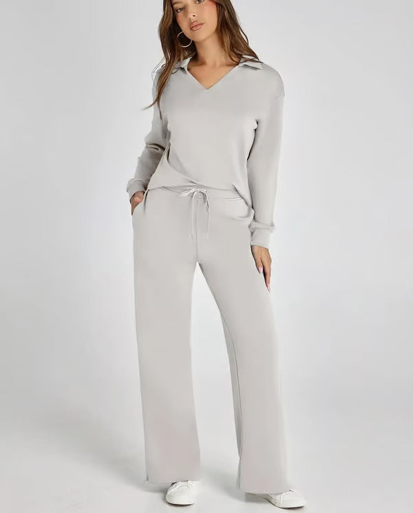Boden | Conjunto casual de 2 piezas de manga larga