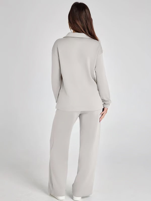 Boden | Conjunto casual de 2 piezas de manga larga