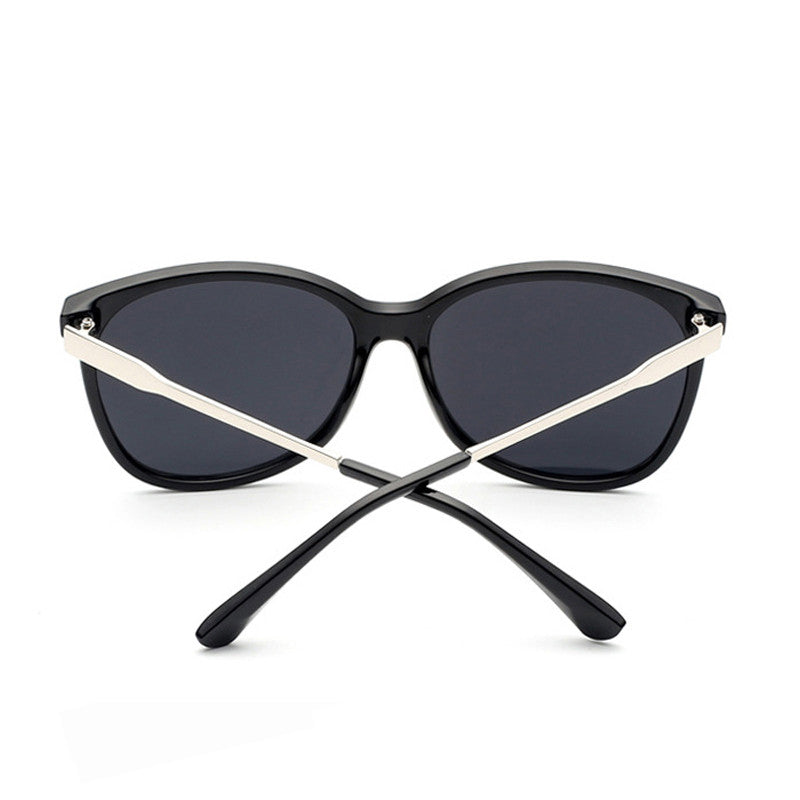 Übergroße runde Retro-Sonnenbrille