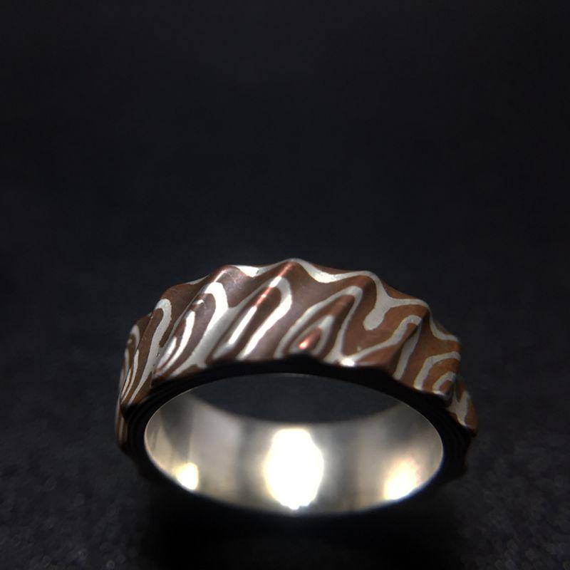 HANDMADE UNIQUE SILVER RING