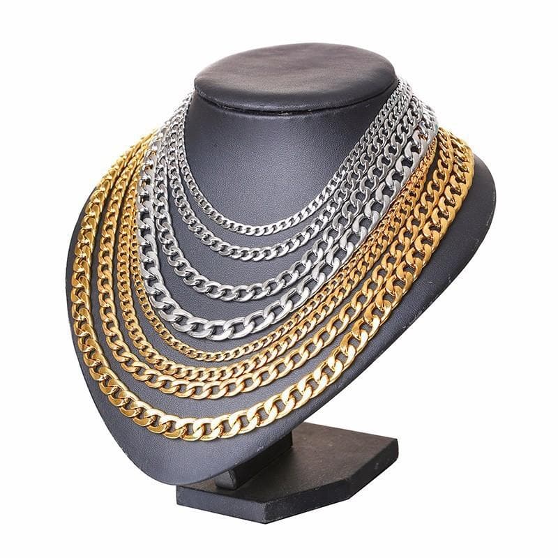 SOLID CURB CHAIN STAINLESS STEEL CHAIN