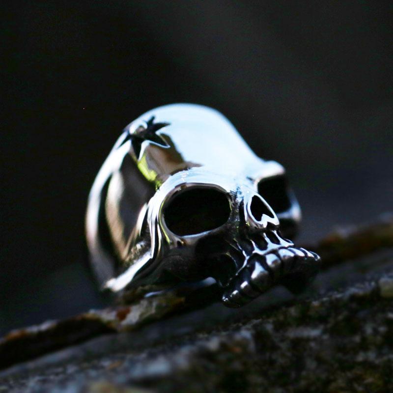 VIKING SKULL STAINLESSS STEEL RING