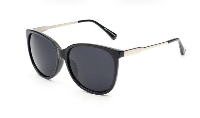 Übergroße runde Retro-Sonnenbrille