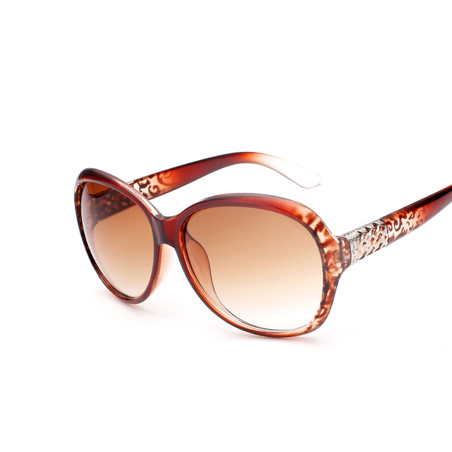 Elegante ovale Sonnenbrille für Damen