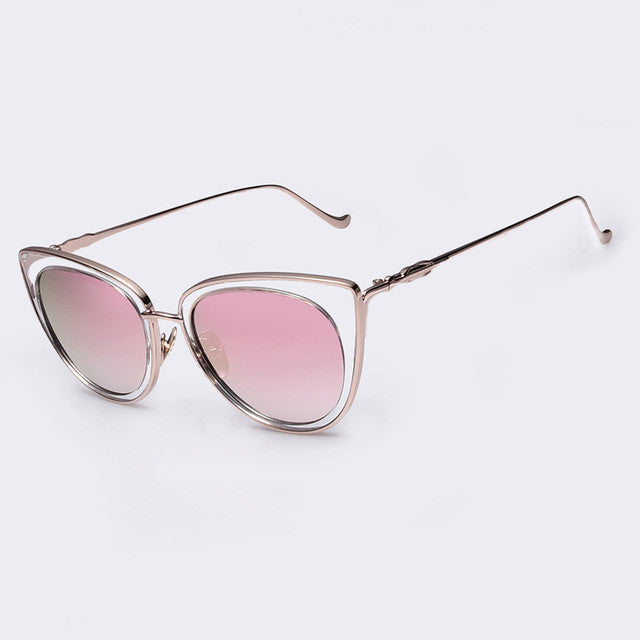 Sonnenbrille mit Metallrahmen
