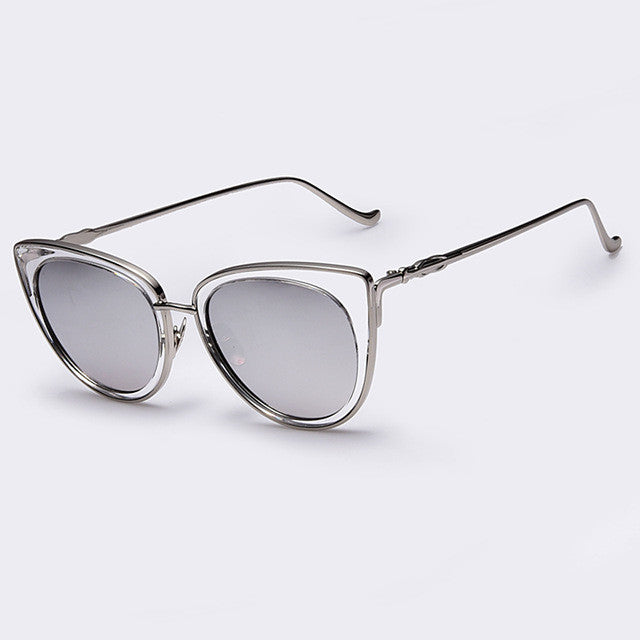 Sonnenbrille mit Metallrahmen