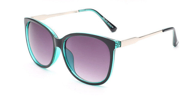 Übergroße runde Retro-Sonnenbrille