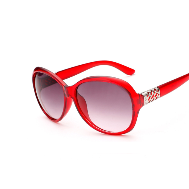 Elegante ovale Sonnenbrille für Damen