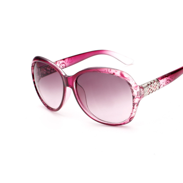 Elegante ovale Sonnenbrille für Damen