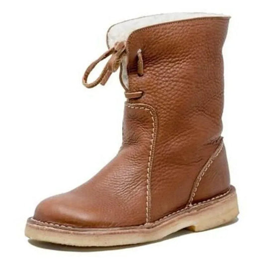 Charlot™ | Botas de piel con forro de lana