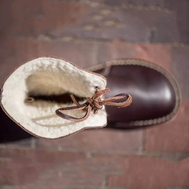Charlot™ | Botas de piel con forro de lana