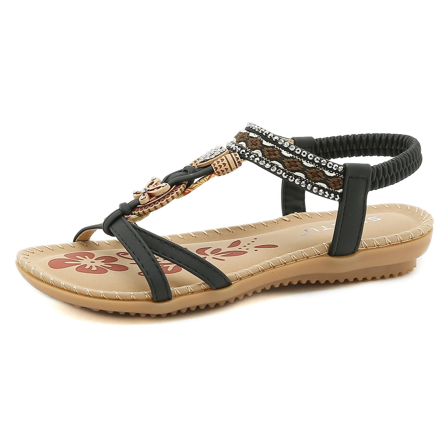 Sandalias con tiras cruzadas de inspiración boho - SIKETU