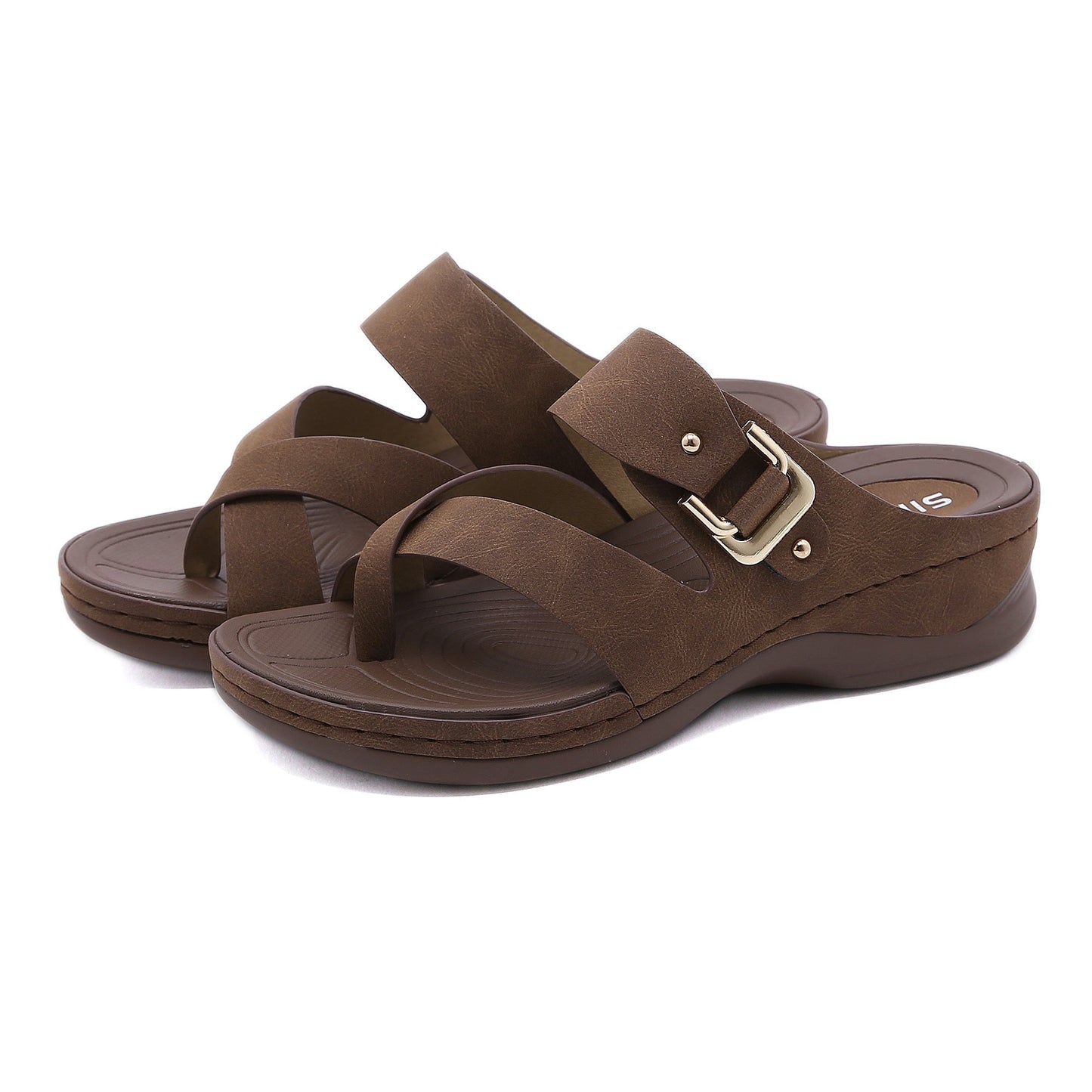 Sandalias cómodas con tiras y sin cordones - SIKETU