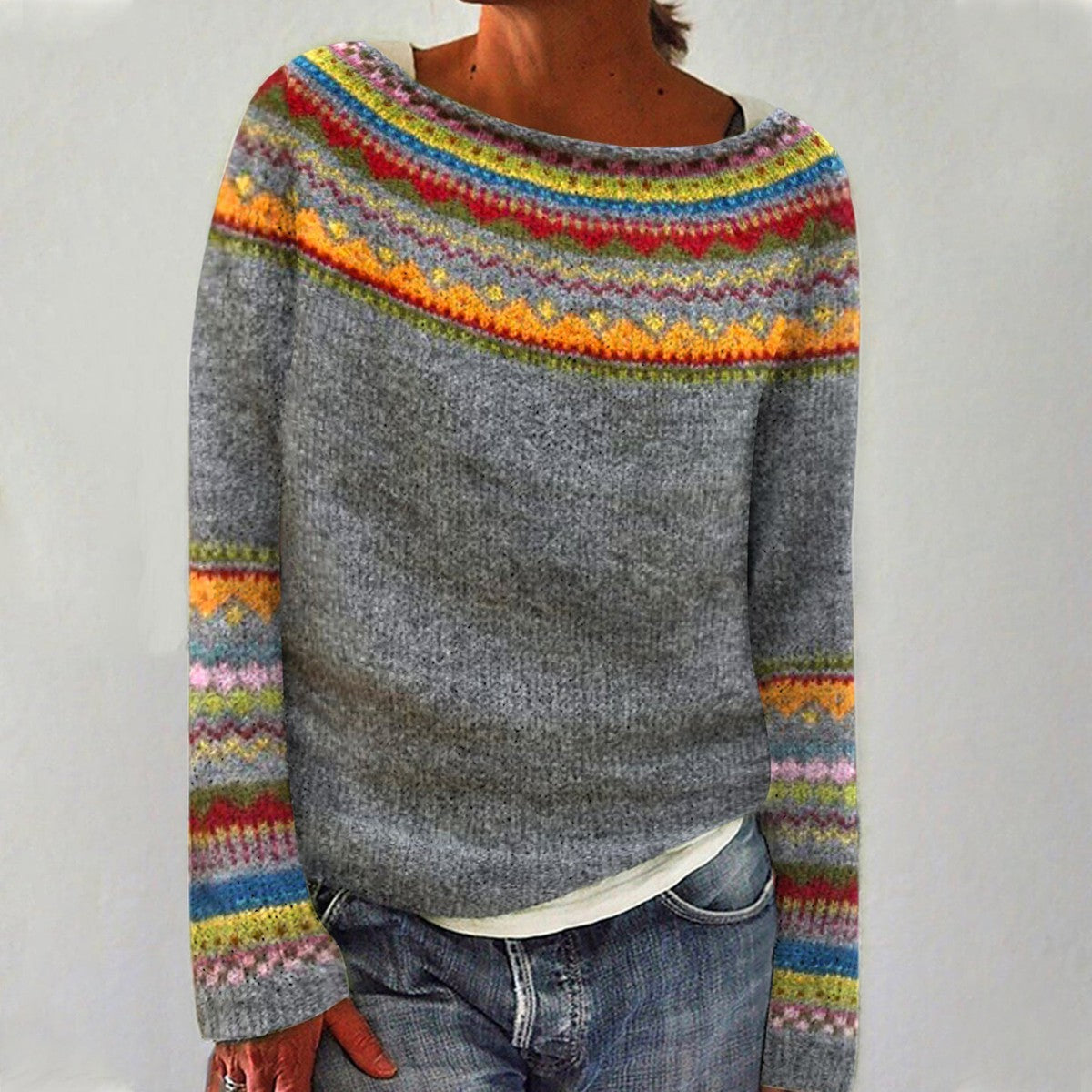 Kirra™ Autumn Retro Sweater