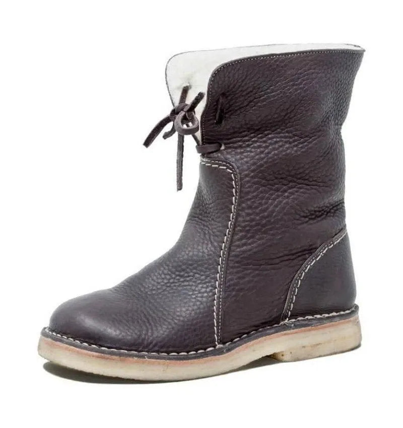 Charlot™ | Botas de piel con forro de lana