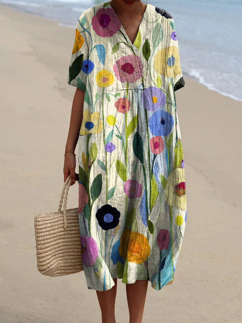 Lilly | Beruhigendes Blumenkleid „Bliss“