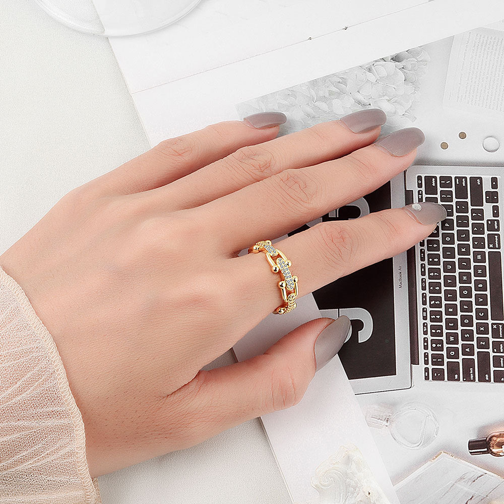 Anillo de diamantes Alexis