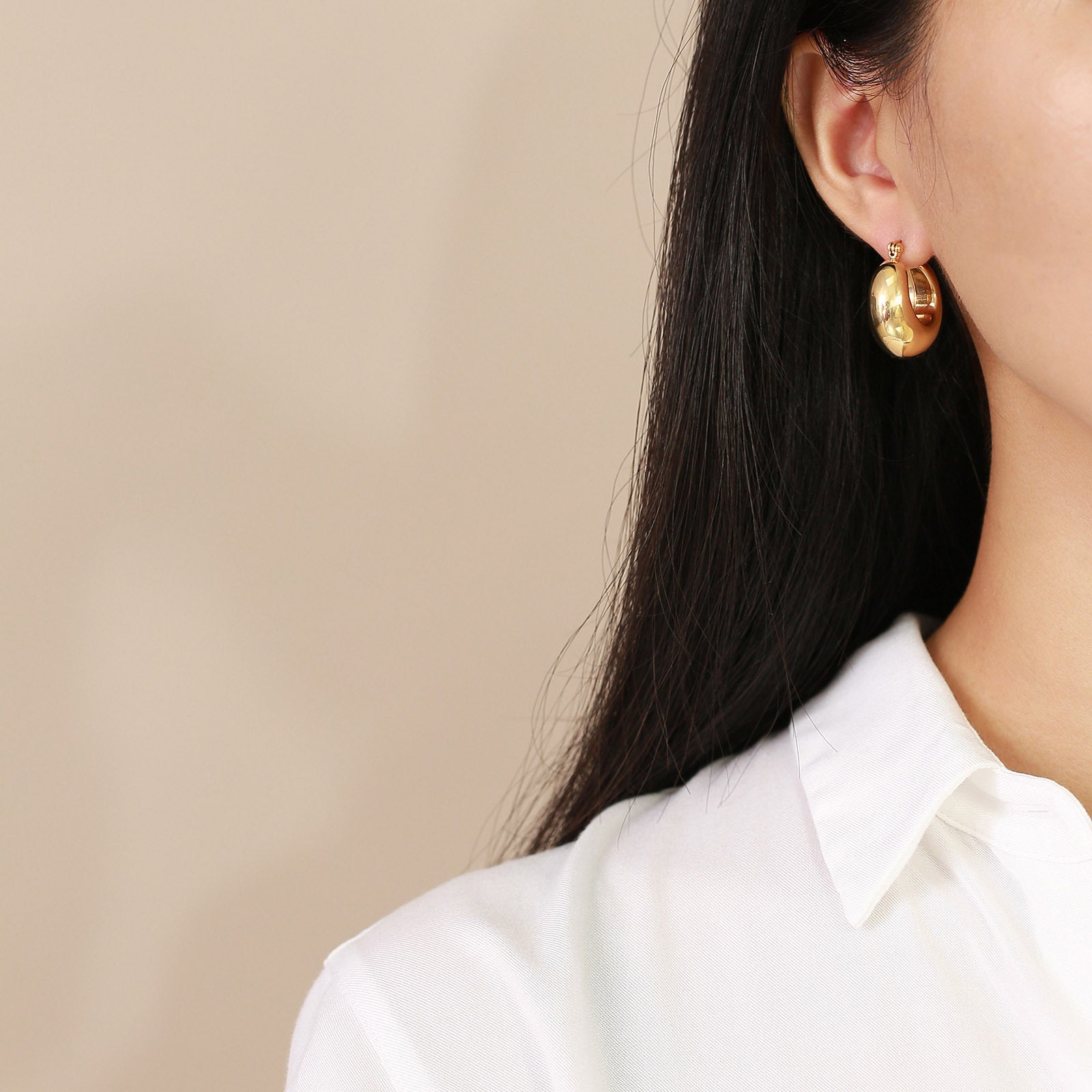 Sienna Hoop Earrings