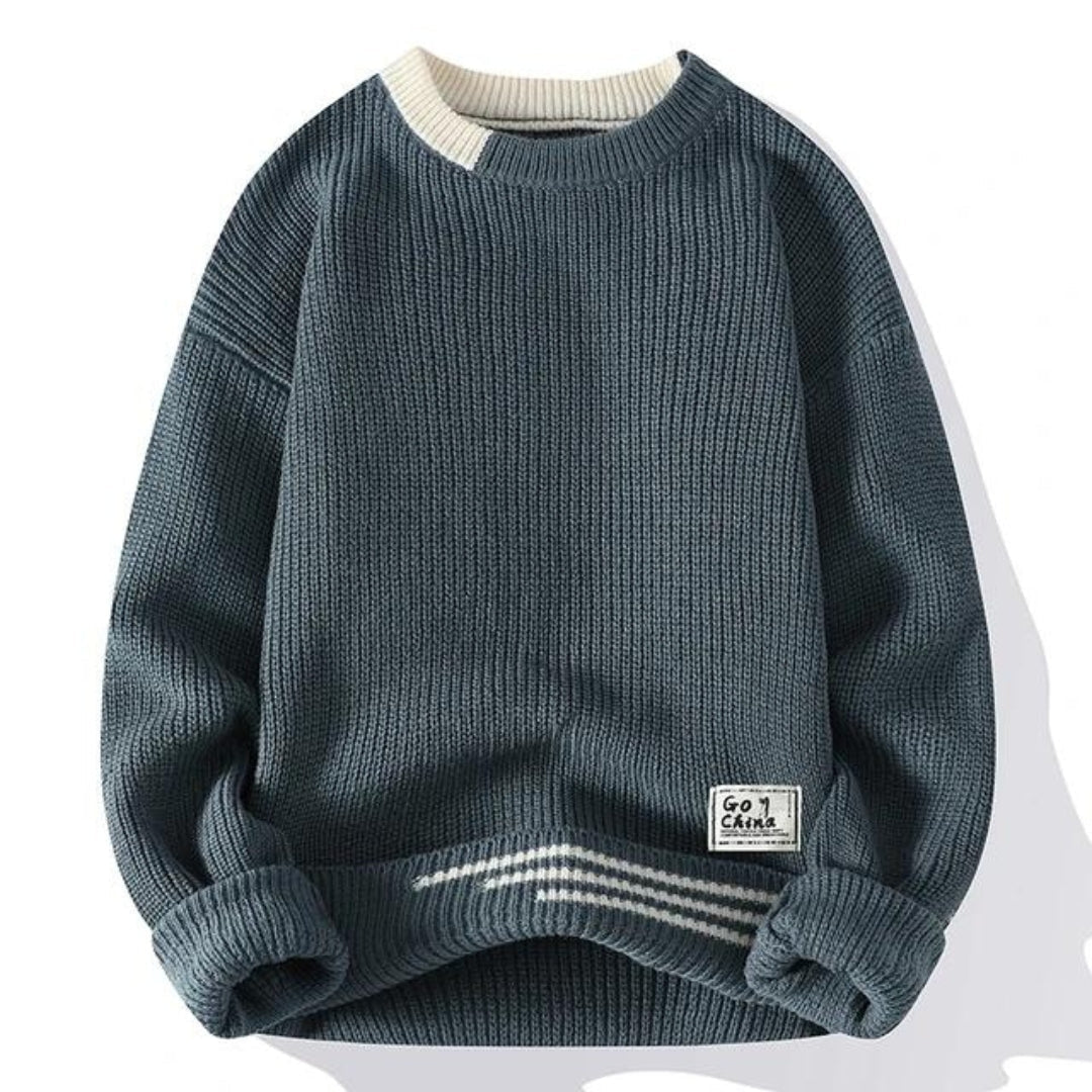 Sergio™ - Kuscheliger Strickpullover