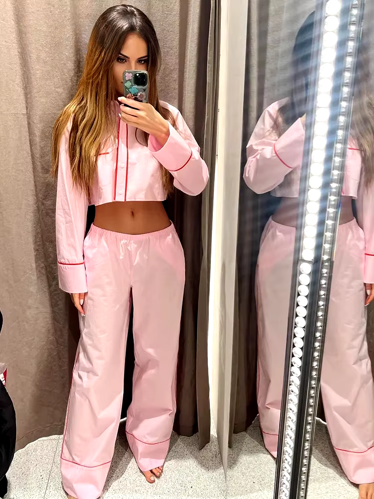 Vera | Viral Fashionable Pink Suit