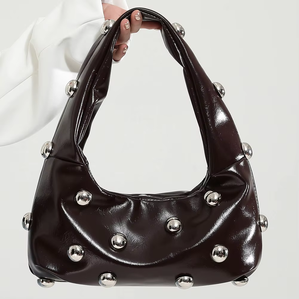 Shoulder bag with rivets "Roxy"