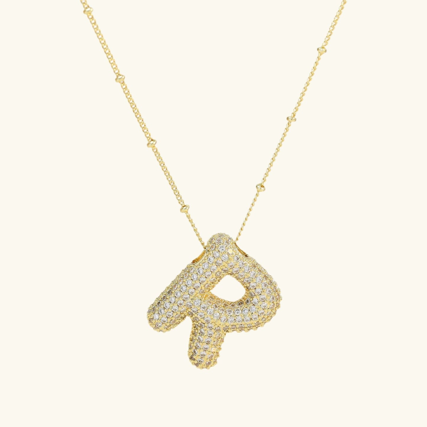 Bubble Letter Necklace