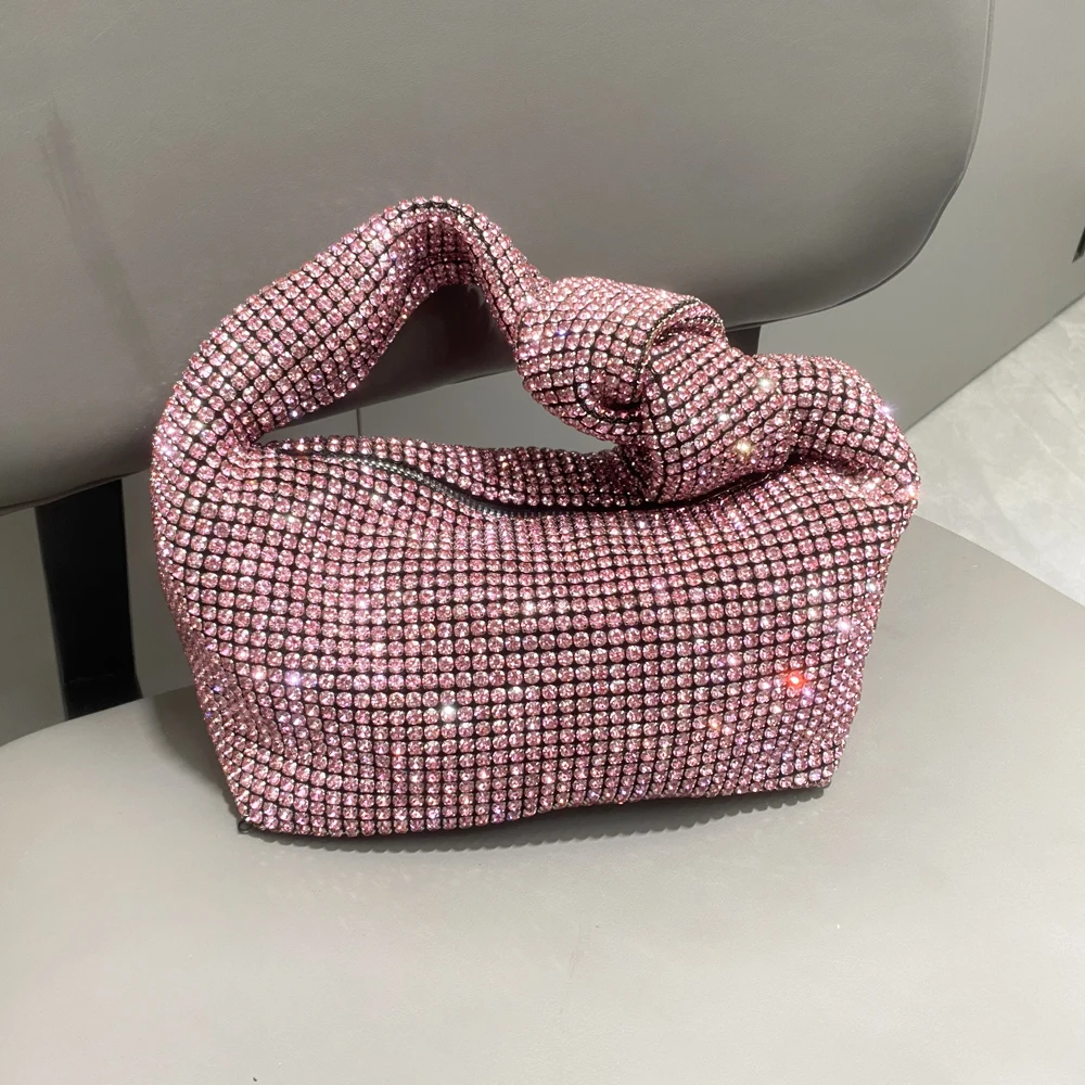 Knotenhandtasche „Sparkle“