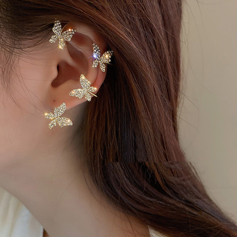 Pendientes de mariposa
