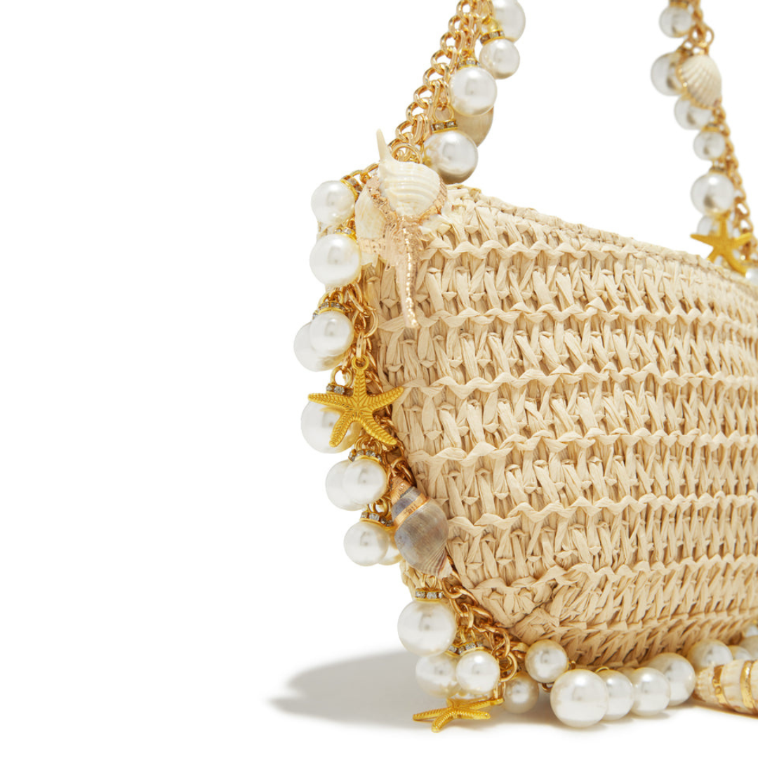 Bali Seashell Pearl Handbag