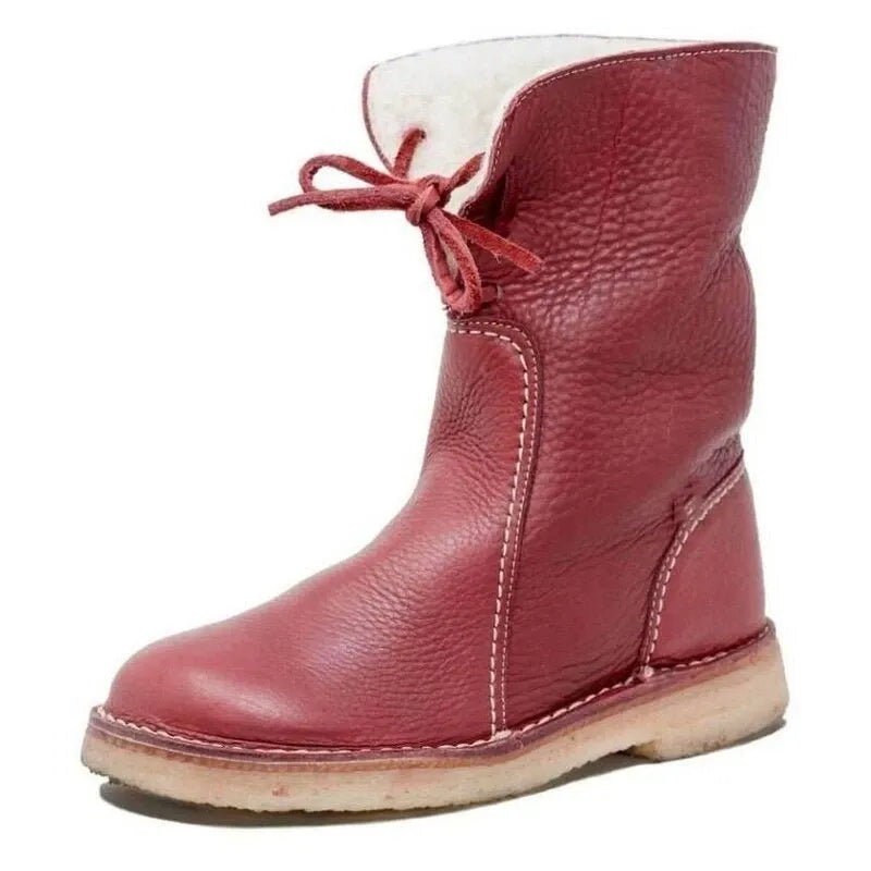 Charlot™ | Botas de piel con forro de lana
