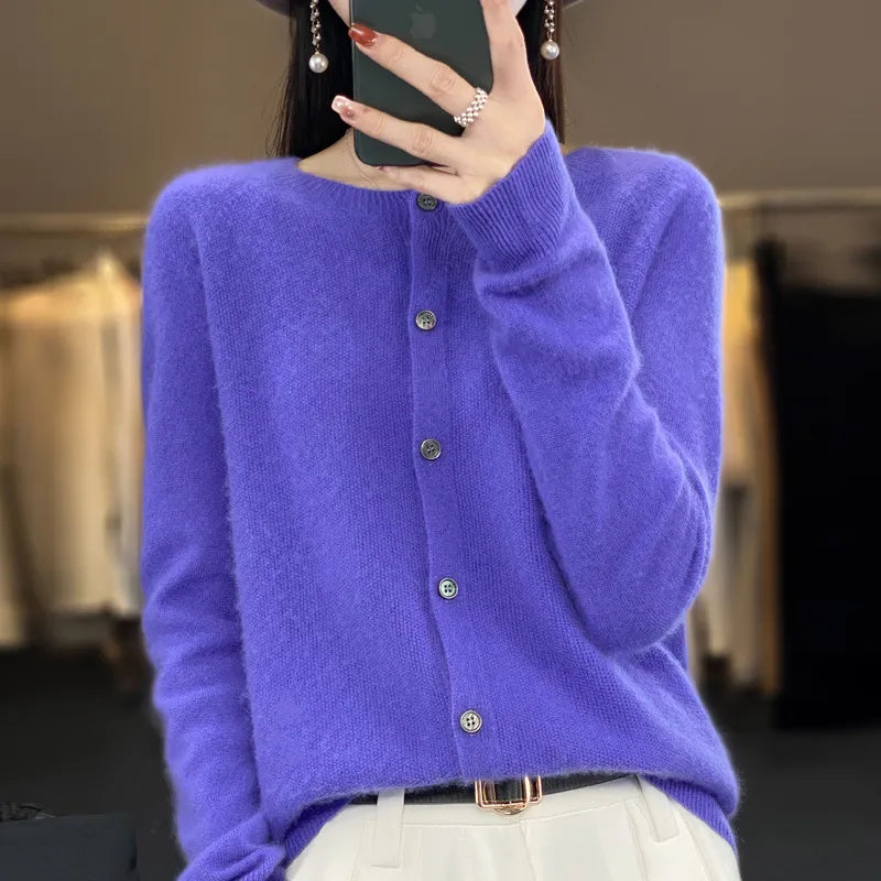 Annika™ | Luxuriöse Wolljacke