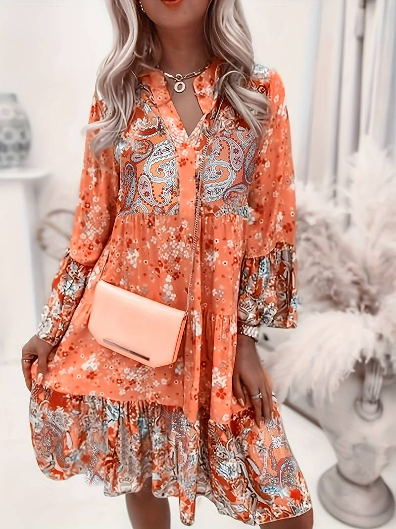 Ara Kleid mit Blumendruck