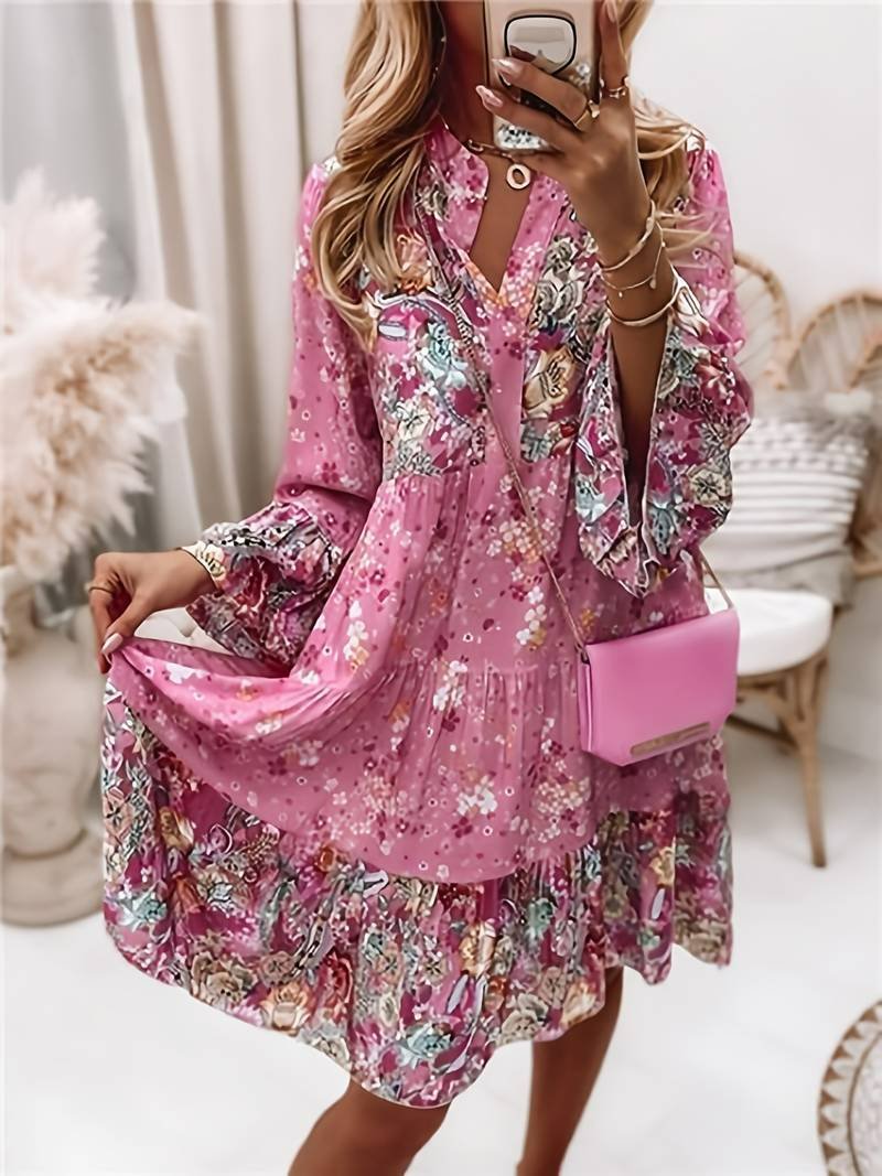 Ara Kleid mit Blumendruck